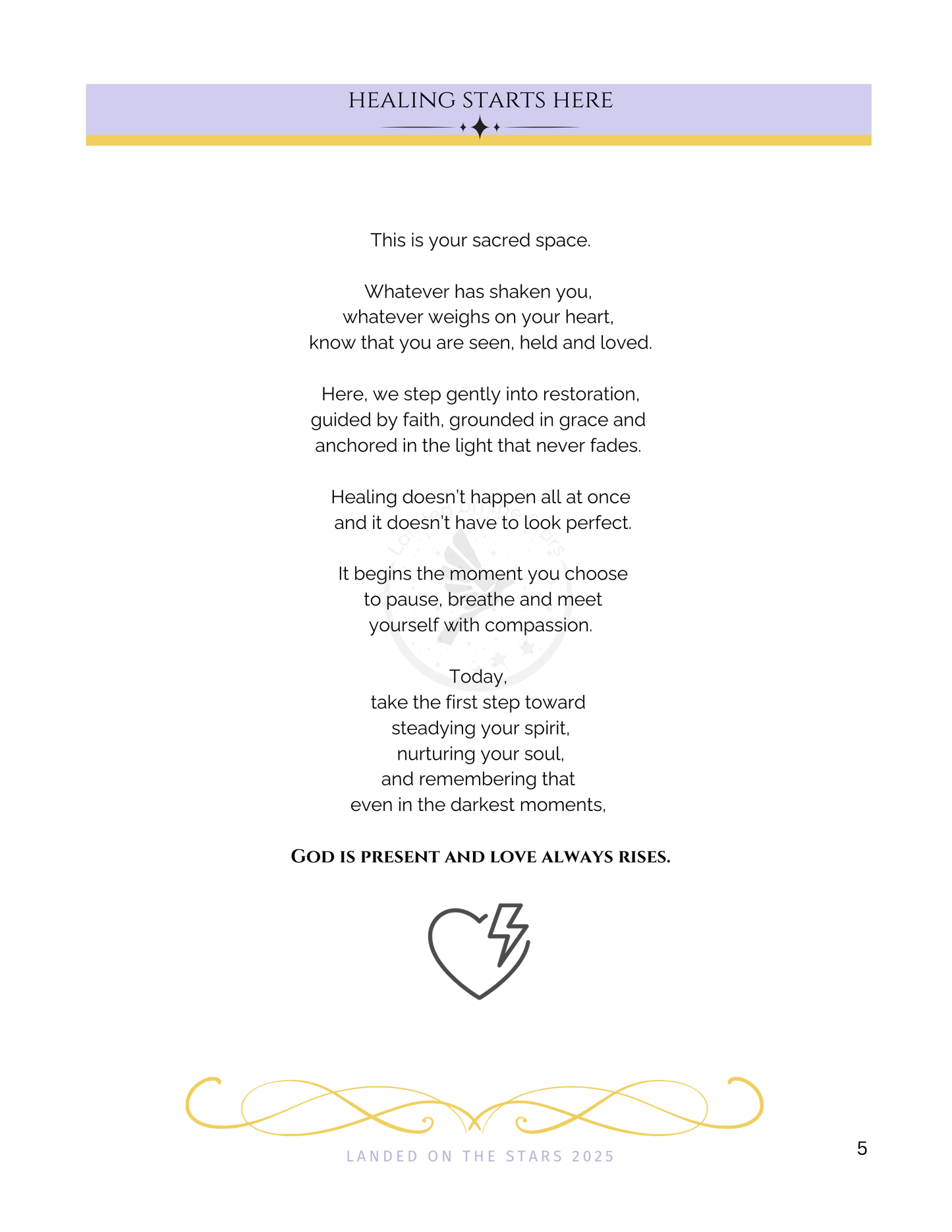 Anchored in Grace Worksheet - Walking with Reverence Digital Download