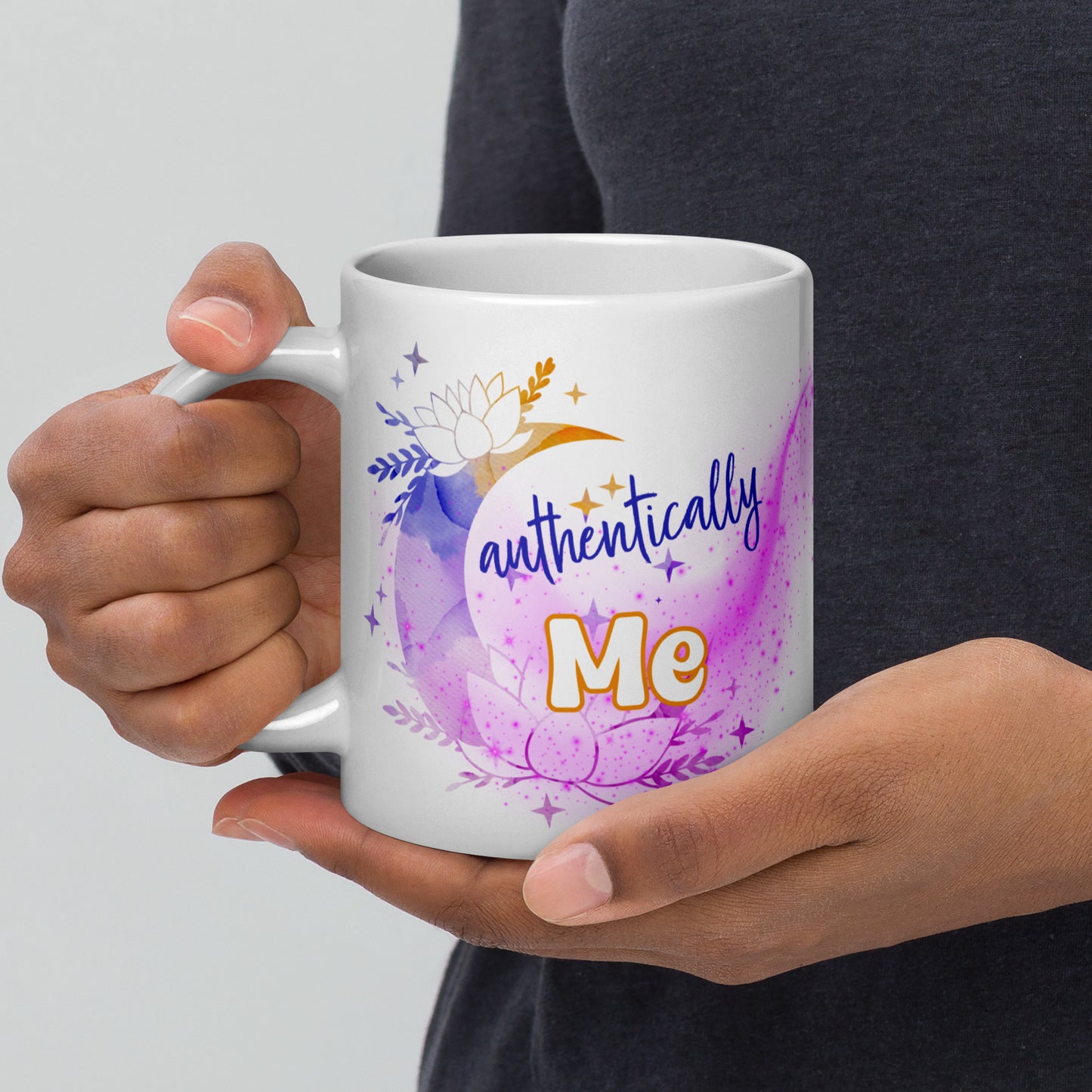 Authentically Me Mug 20oz - Custom Coffee Cup Gift