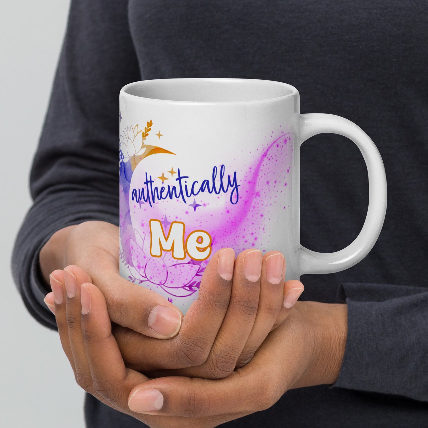 Authentically Me Mug 20oz - Custom Coffee Cup Gift