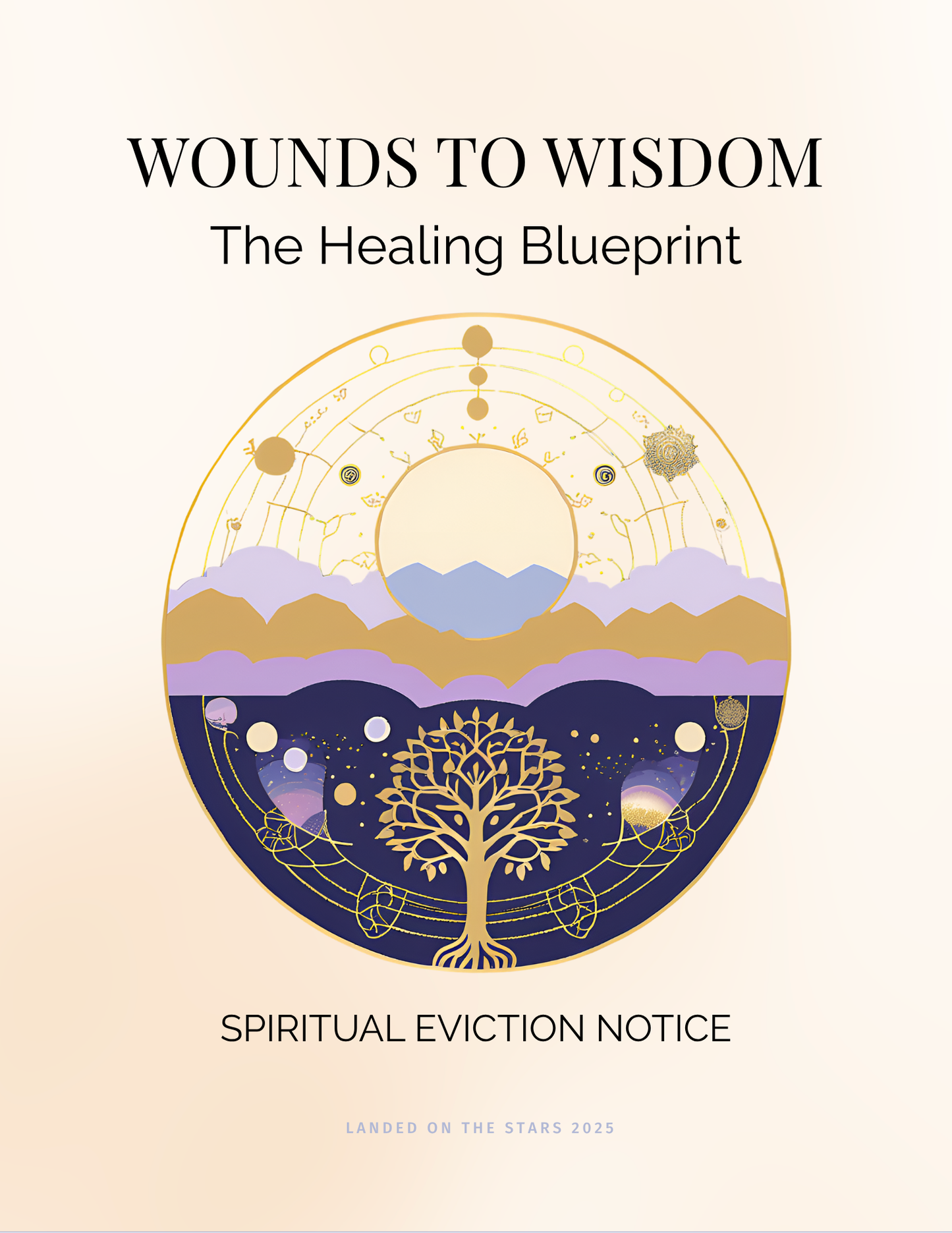 Spiritual Eviction Notice - Digital Healing Tool | Landed on the Stars